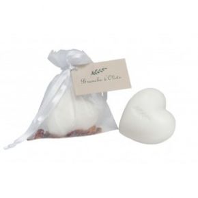 Branch D'Olive Muguet Heart Soap In Voile Bag-0