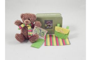Apples To Pears Travel Bear In A Tin-0