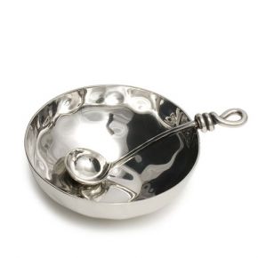 Culinary Concepts Sugar Bowl with Polished Knot Spoon-0