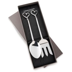 Culinary Concepts Heart Shaped Salad Servers-0