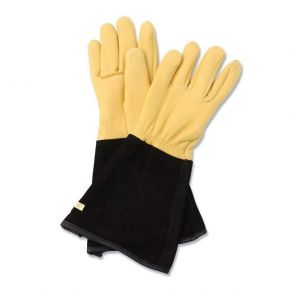 Gold Leaf Gardening Gloves Ladies Tough Touch-0