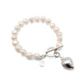 Claudia Bradby Bella White Pearl Bracelet-0