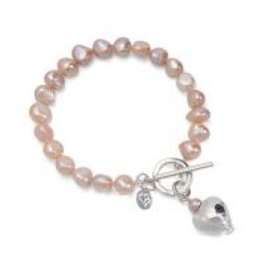 Claudia Bradby Bella Pink Pearl Bracelet-0