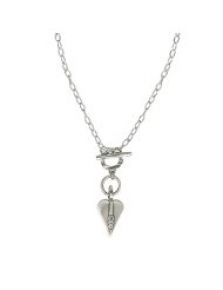 Danon Heart Necklace With Swarovski Crystals-0