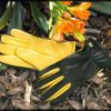 Gold Leaf Gardening Gloves Ladies Dry Touch-0