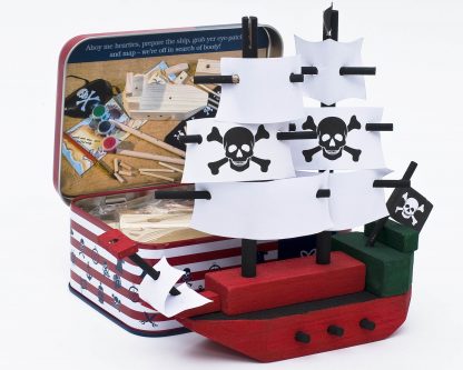 Apples To Pears Pirate Ship In A Tin-12668