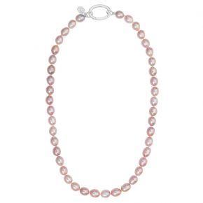 Claudia Bradby Pink Pearl Necklace-0