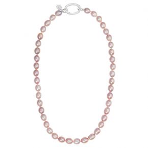 Claudia Bradby Pink Pearl Necklace-0