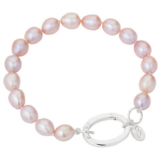 Claudia Bradby Pink Pearl Bracelet-0