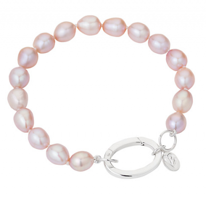 Claudia Bradby Pink Pearl Bracelet-0