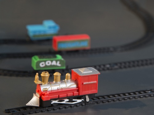 Apples to Pears Train Set in a Tin Gifted Boston Spa