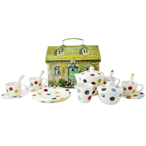 Emma Bridgewater Polka Dot Melamine Set in House Box-0