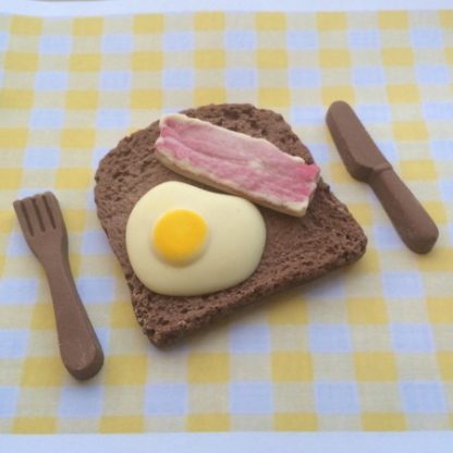 Choconchoc Chocolate Egg Bacon on Toast-0