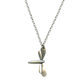 Danon Long Necklace with Dragonfly-0