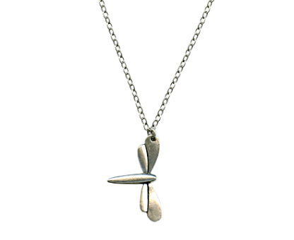 Danon Long Necklace with Dragonfly-0
