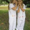 Lunns Antiques Girls Gingerbread Men PJ's - 4-5yrs-10585