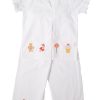 Lunns Antiques Girls Gingerbread Men PJ's - 4-5yrs-0