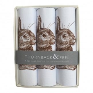 Thornback & Peel Handkerchief - Rabbit-0