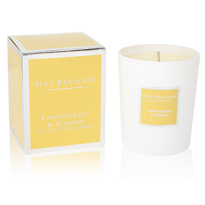 Max Benjamin Scented Candle - Lemongrass & Ginger-0