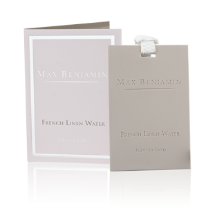 Max Benjamin Scented Card - French Linen-0