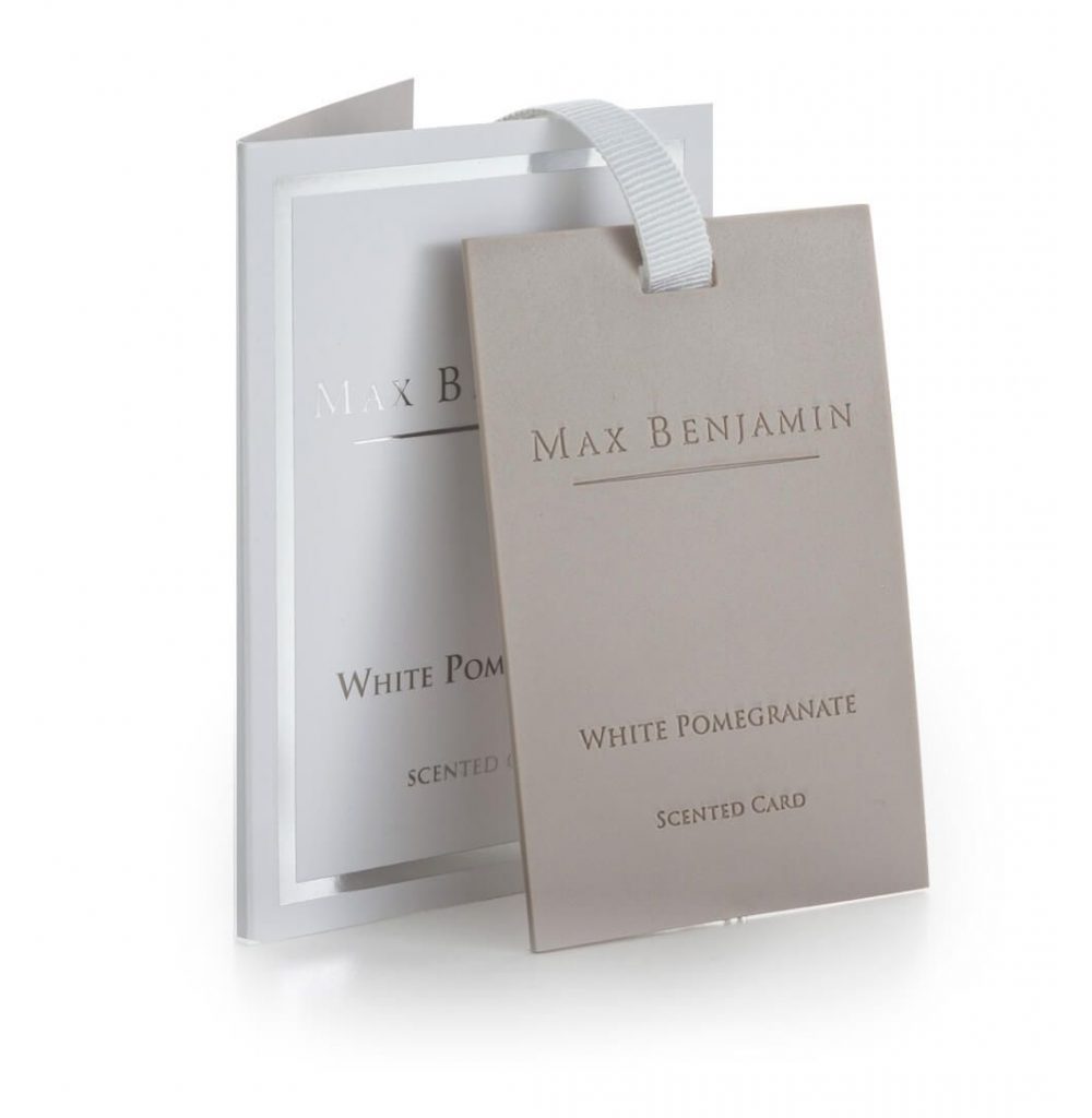 Max Benjamin Scented Card - White Pomegranite-0