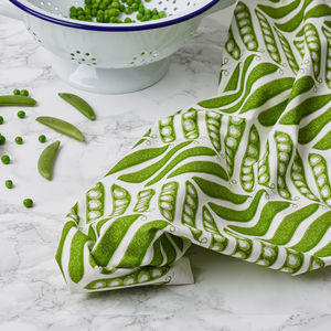 Thornback & Peel Tea Towel - Pea Pod-0