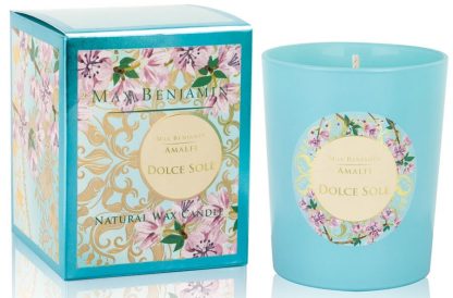 Max Benjamin Amalfi - Dolce Sole Scented Glass Candle-0