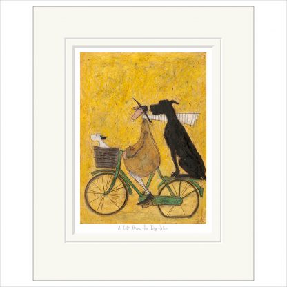 Sam Toft Limited Edition Print - A Lift Home for Big John-0