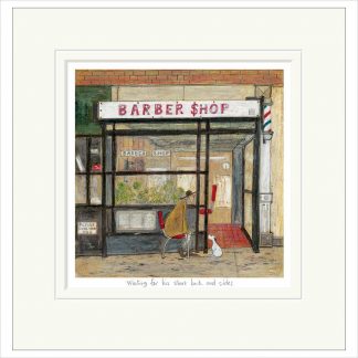 Sam Toft Limited Edition Print - Waiting for his short back and sides-0