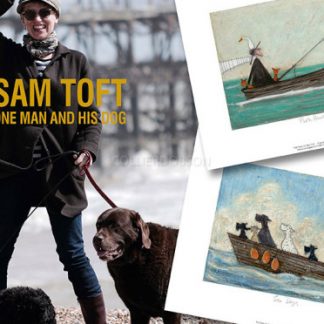 Sam Toft One Man & His Dog Book with Two Limited Edition Prints-0