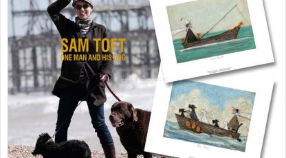 Sam Toft One Man & His Dog Book with Two Limited Edition Prints-0