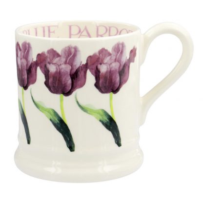 Emma Bridgewater Blue Parrot Tulip 1/2pt Mug-0