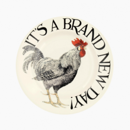 Emma Bridgewater Hen & Toast 8 1/2" Plate