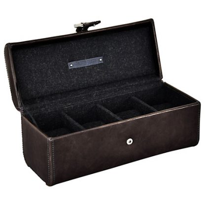 Jacob Jones 4pc Watch Box - Grey-11144