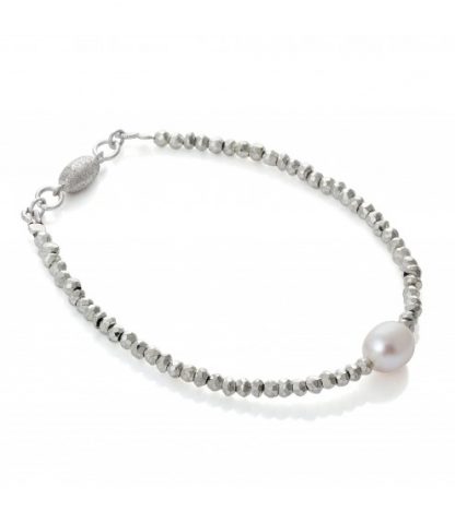 Claudia Bradby Lucia Pearl & Pyrite Bracelet-0