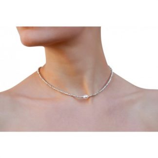 Claudia Bradby Lucia Pearl & Pyrate Necklace-11251