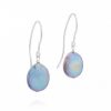 Claudia Bradby Bedruthan Silver Coin Pearl Earrings-11234