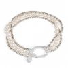 Claudia Bradby Lucia Couture Pearl & Pyrite Bracelet-11293