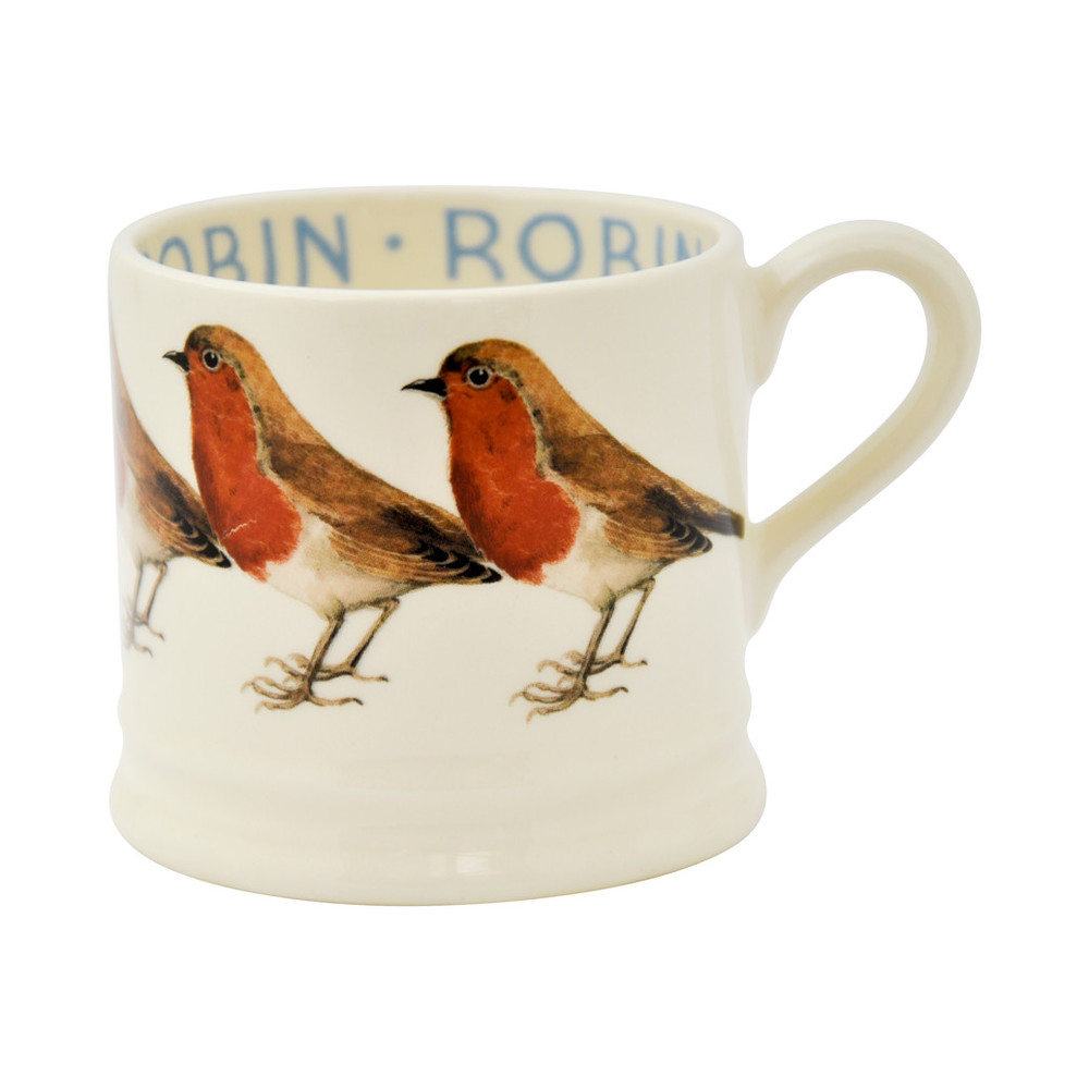Emma Bridgewater Robin 1/2pt Mug Gifted Boston Spa
