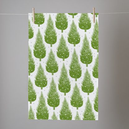 Thornback & Peel Tea Towel - Christmas Tree-0