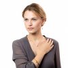 Claudia Bradby Essential White pearl Necklace - Gold-11718