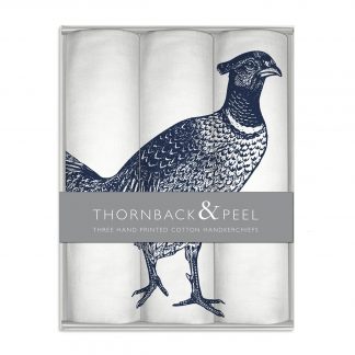 Thornback & Peel Hanky Box - Pheasant-0