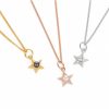 Claudia Bradby Star Necklace - Rose Gold-0