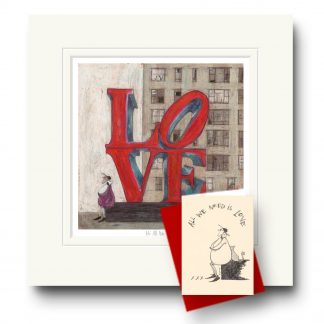 Sam Toft Limited Edition Print -Love It's All We Need-0