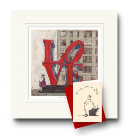 Sam Toft Limited Edition Print -Love It's All We Need-0