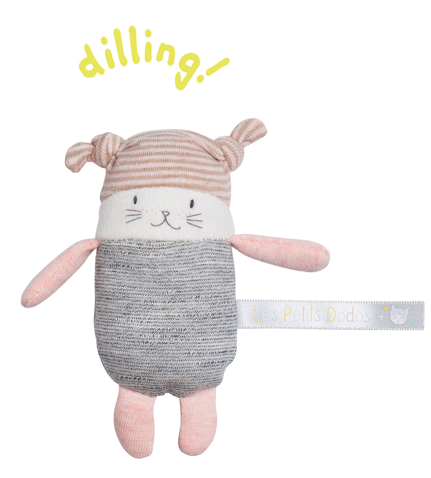 Moulin Roty Moon The Little Cat Rattle Gifted Boston Spa Moulin Roty Moon The Little Cat Rattle Gifted Boston Spa