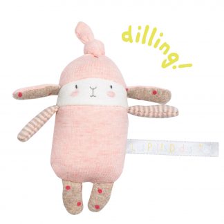 Moulin Roty Lulu the Pink Rabbit Rattle-0
