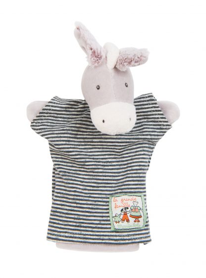 Moulin Roty Barnabé the Donkey Hand Puppet-0