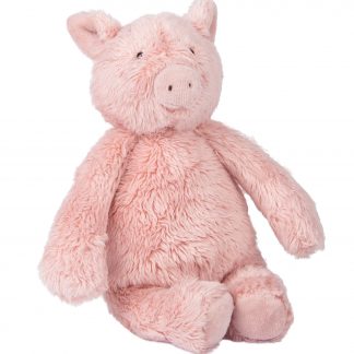 Moulin Roty Les Tout Doux - Small Pink Pig-0