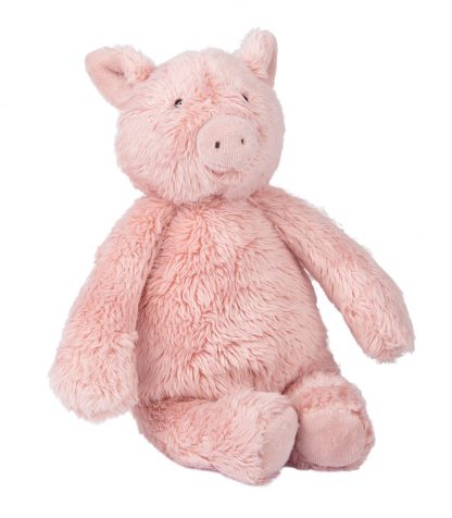 Moulin Roty Les Tout Doux - Small Pink Pig-0